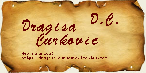 Dragiša Ćurković vizit kartica